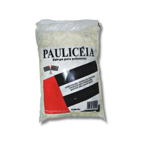 Estopa Pura Fina 500G - Paulicéia