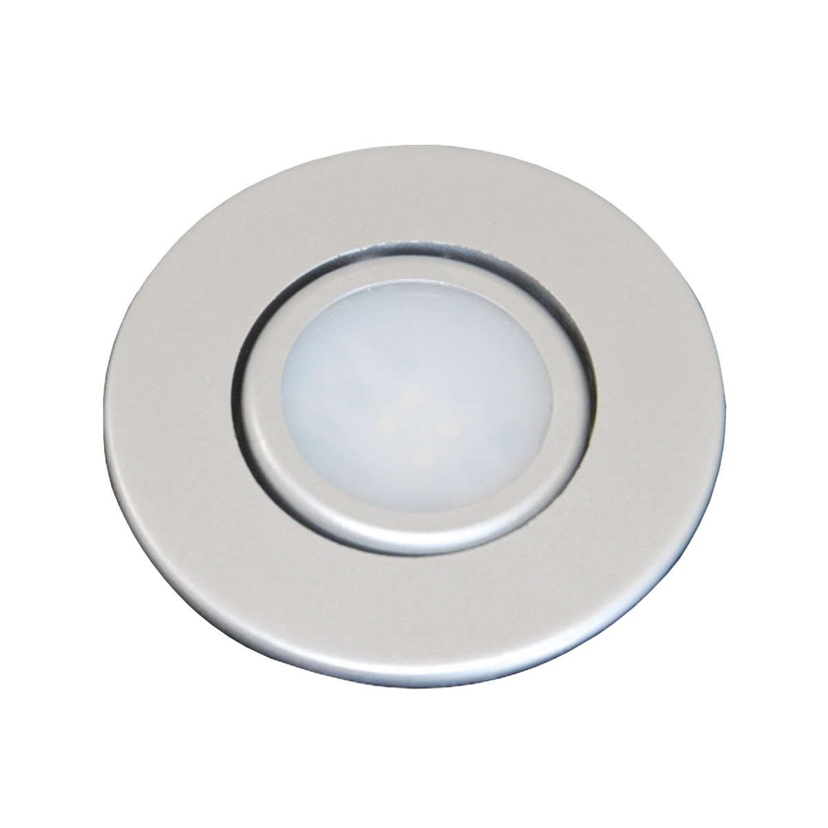 Luminária Redonda Fria Marselha Embutir Branco 60Mm - Saluto