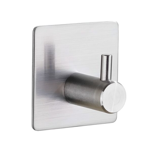 Gancho Metal Quadrado Inox 4,5Cm - Comfortdoor