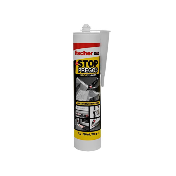 Adesivo Stop Pregos Branco 390G - Fischer