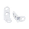 Cantoneira 3 Furos Branco 13,3X23Mm - Mr Componentes